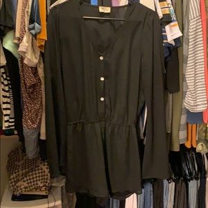 Show Me Your Mumu Black Red Rocks Romper